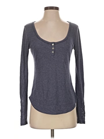 E by Eloise Long Sleeve Henley (view 1)