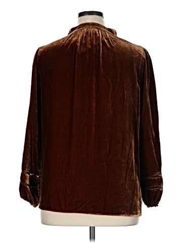Wrap Long Sleeve Blouse (view 2)
