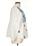 Mud Pie 100% Cotton Ivory Long Sleeve Blouse Size L - photo 4