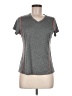 Layer 8 100% Polyester Gray Active T-Shirt Size M - photo 1