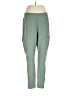 Coldwater Creek Solid Green Active Pants Size L - photo 1
