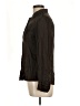 Talbots 100% Silk Brown Long Sleeve Silk Top Size 12 - photo 5