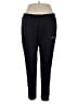 Nike 100% Polyester Solid Black Track Pants Size XL - photo 1
