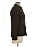 Talbots 100% Silk Brown Long Sleeve Silk Top Size 12 - photo 4