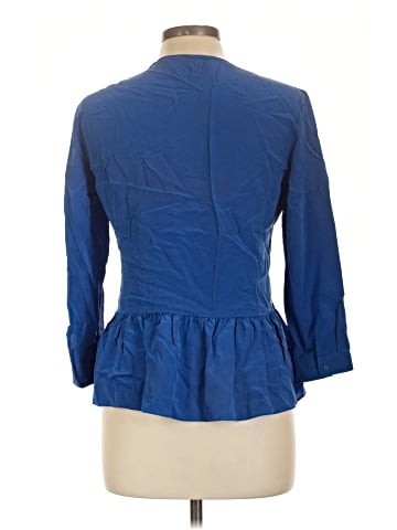 Schumacher 3/4 Sleeve Silk Top (view 2)