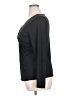 IMAN Black Long Sleeve Top Size XL - photo 5