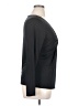 IMAN Black Long Sleeve Top Size XL - photo 4