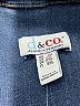 D&Co. Blue Denim Jacket Size 2X - photo 6