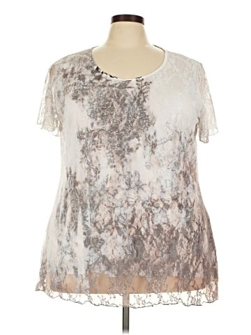 DressBarn Short Sleeve Blouse (view 1)