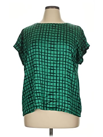 Ann Taylor Short Sleeve Blouse (view 1)