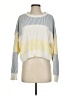 Altar'd State 100% Polyester Color Block Yellow Pullover Sweater Size S - photo 1