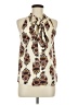 1.State 100% Rayon Ivory Sleeveless Blouse Size M - photo 1