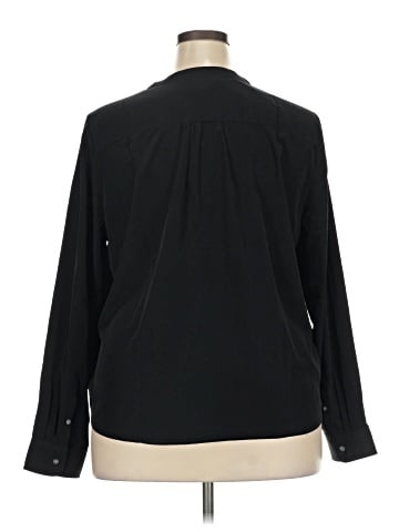 J.Crew Factory Store Long Sleeve Blouse (view 2)