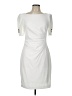 DKNY Solid Ivory Cocktail Dress Size 10 - photo 1