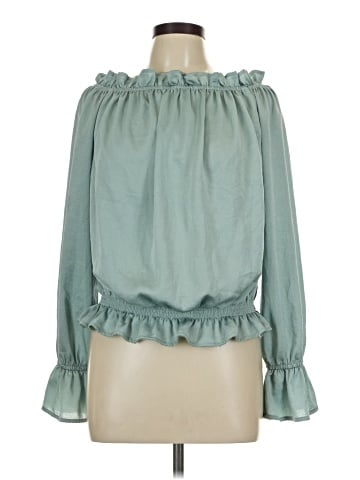 Express Long Sleeve Blouse (view 1)