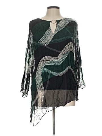 Phase Eight Long Sleeve Silk Top (view 1)