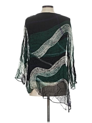 Phase Eight Long Sleeve Silk Top (view 2)