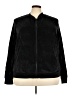 Z by Zella Solid Black Track Jacket Size 3X - photo 1