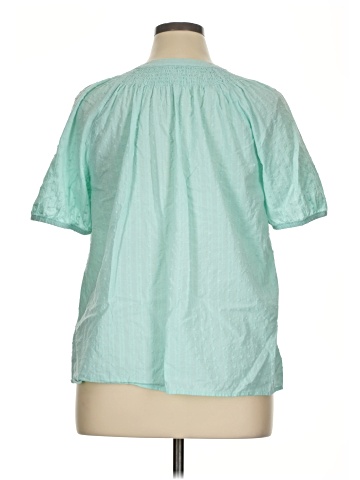St. John's Bay Short Sleeve Blouse (view 2)