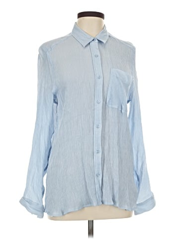 Express Long Sleeve Button-Down Shirt (view 1)