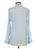 Express Blue Long Sleeve Button-Down Shirt Size L - photo 2