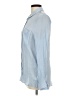 Express Blue Long Sleeve Button-Down Shirt Size L - photo 5