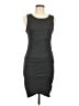 Leith Solid Gray Casual Dress Size M - photo 1