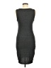Leith Solid Gray Casual Dress Size M - photo 2