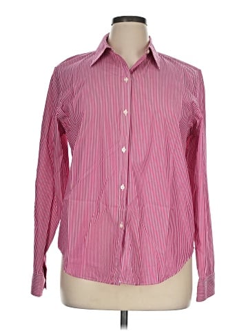 Lauren by Ralph Lauren Long Sleeve Button-Down Shirt (view 1)