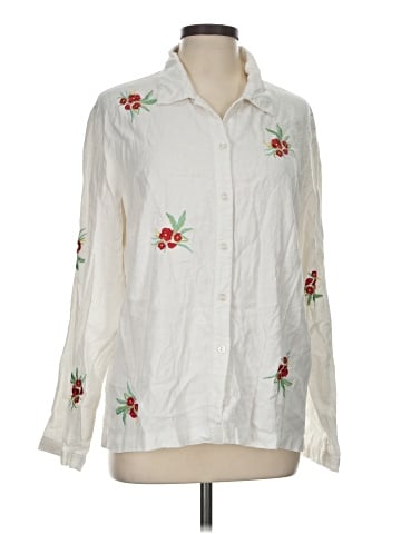 Sag Harbor Long Sleeve Button-Down Shirt (view 1)
