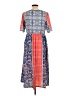 Unbranded Paisley Blue Casual Dress Size L - photo 2