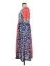 Unbranded Paisley Blue Casual Dress Size L - photo 5