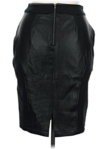 Lane Bryant Faux Leather Skirt (view 2)