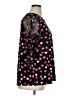 Cato Hearts Black 3/4 Sleeve Blouse Size 14 - photo 4