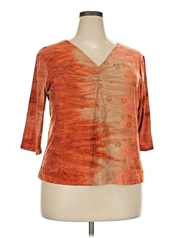 Only 9 3/4 Sleeve Top (view 1)