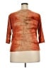 Only 9 Orange 3/4 Sleeve Top Size 2X - photo 2