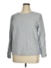 Talbots 100% Cotton Gray Long Sleeve Henley Size XL - photo 2