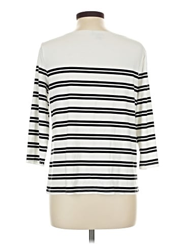 Ann Taylor Factory 3/4 Sleeve T-Shirt (view 2)