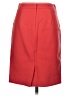 J.Crew 100% Wool Solid Red Wool Skirt Size 0 (petite) - photo 2
