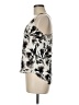 Leith 100% Rayon Ivory Silver Sleeveless Blouse Size M - photo 5