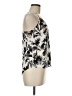 Leith 100% Rayon Ivory Silver Sleeveless Blouse Size M - photo 4