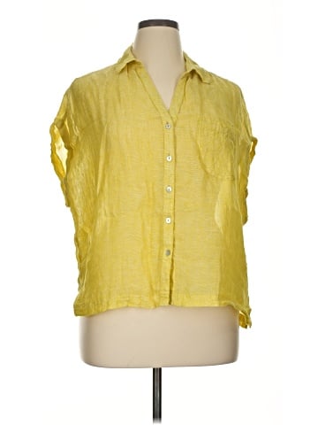 C&C California Sleeveless Button-Down Shirt (view 1)