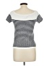 Ann Taylor White Short Sleeve Top Size L - photo 2