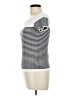 Ann Taylor White Short Sleeve Top Size L - photo 5