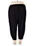 Susan Graver Solid Black Active Pants Size 2X - photo 2