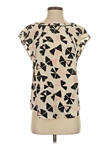 Marc by Marc Jacobs Short Sleeve Silk Top (view 1)
