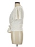 Fred David Ivory Short Sleeve Blouse Size L - photo 5
