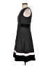 Calvin Klein Color Block Black Gray Casual Dress Size 6 - photo 5