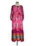 SOFIA 100% Viscose Tie-dye Pink Casual Dress Size 12 (estimated) - photo 1