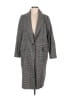 H&M Houndstooth Gray Coat Size 12 - photo 1